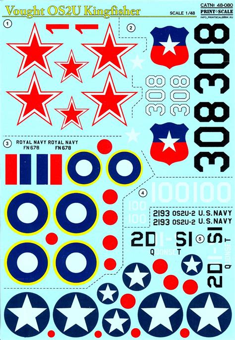 Printable Scale Model Decals